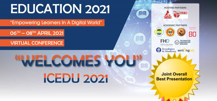 ICEDU 2021: Joint Best-Presentation-Award geht an das “DOmIcILE-VR”-Team